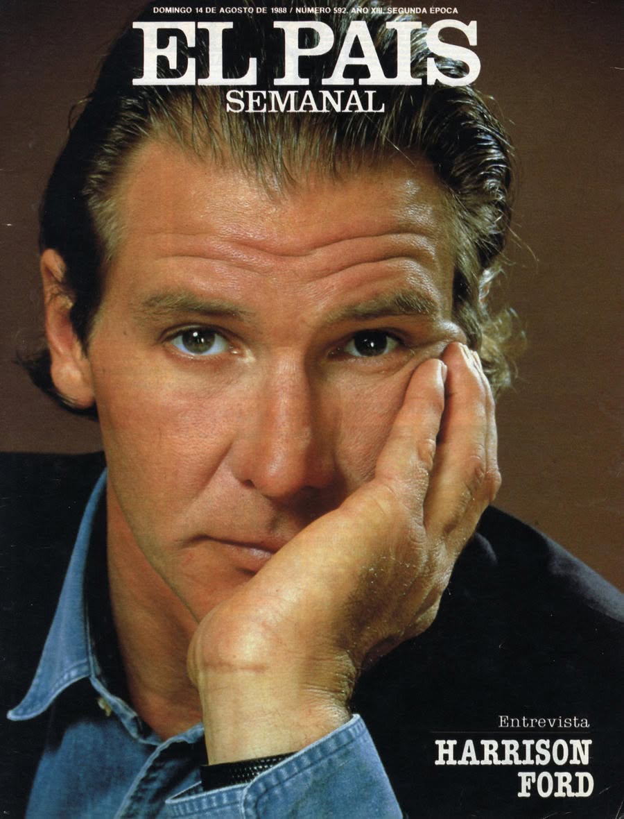 EL PAIS SEMANAL magazine side cover Issue 592  August 1988