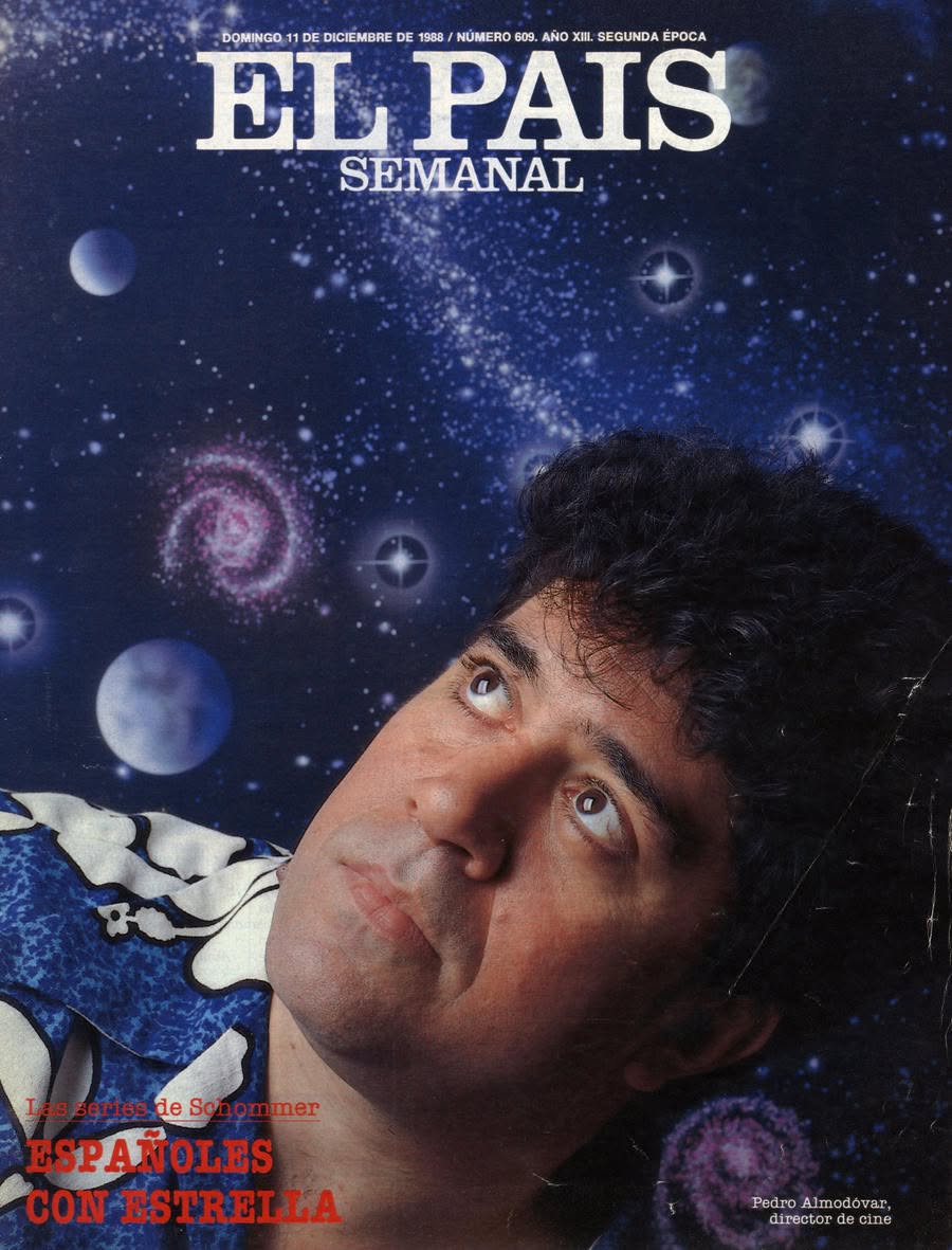 EL PAIS SEMANAL magazine side cover Issue 609  December 1988