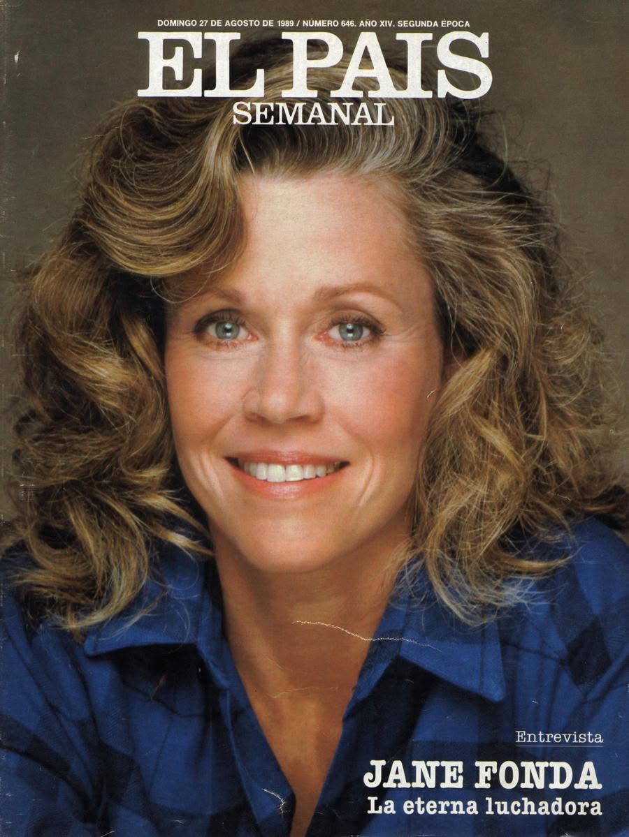 EL PAIS SEMANAL magazine side cover Issue 646  August 1989