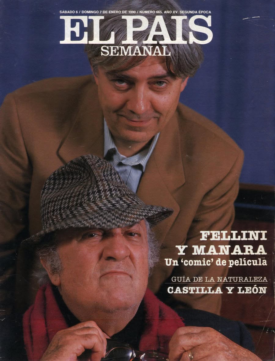 EL PAIS SEMANAL magazine side cover Issue 665  January 1990