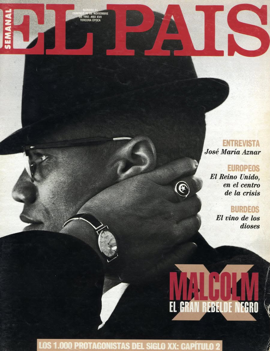 EL PAIS SEMANAL magazine side cover Issue 91  November 1992