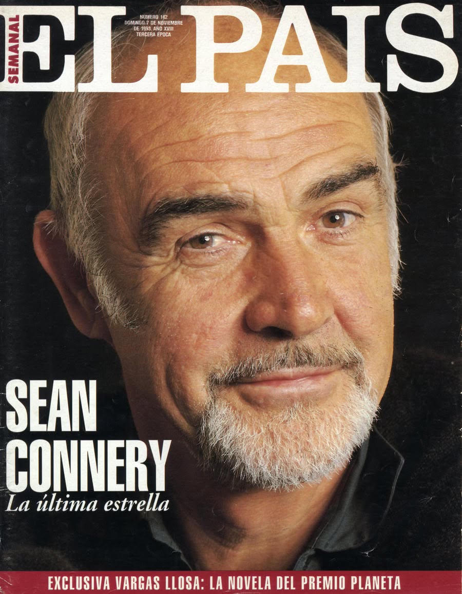 EL PAIS SEMANAL magazine side cover Issue 142  November 1993