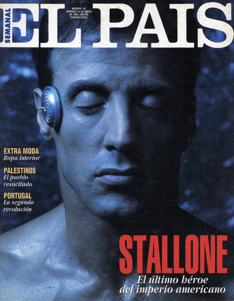 EL PAIS SEMANAL magazine side cover Issue 152  January 1994