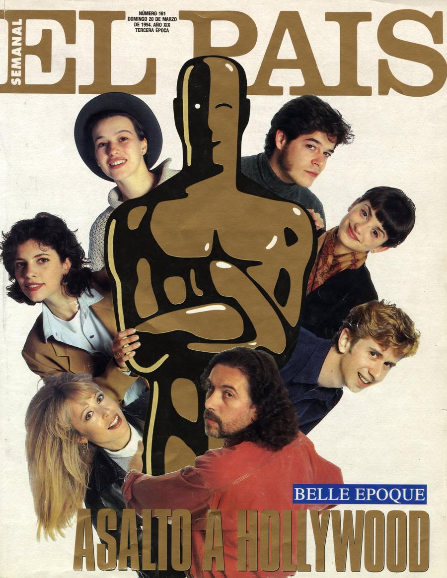 EL PAIS SEMANAL magazine side cover Issue 161  March 1994