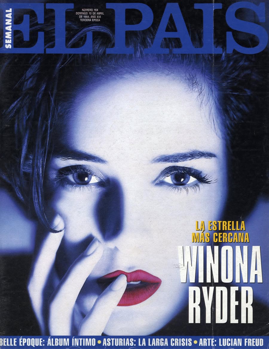 EL PAIS SEMANAL magazine side cover Issue 164  April 1994