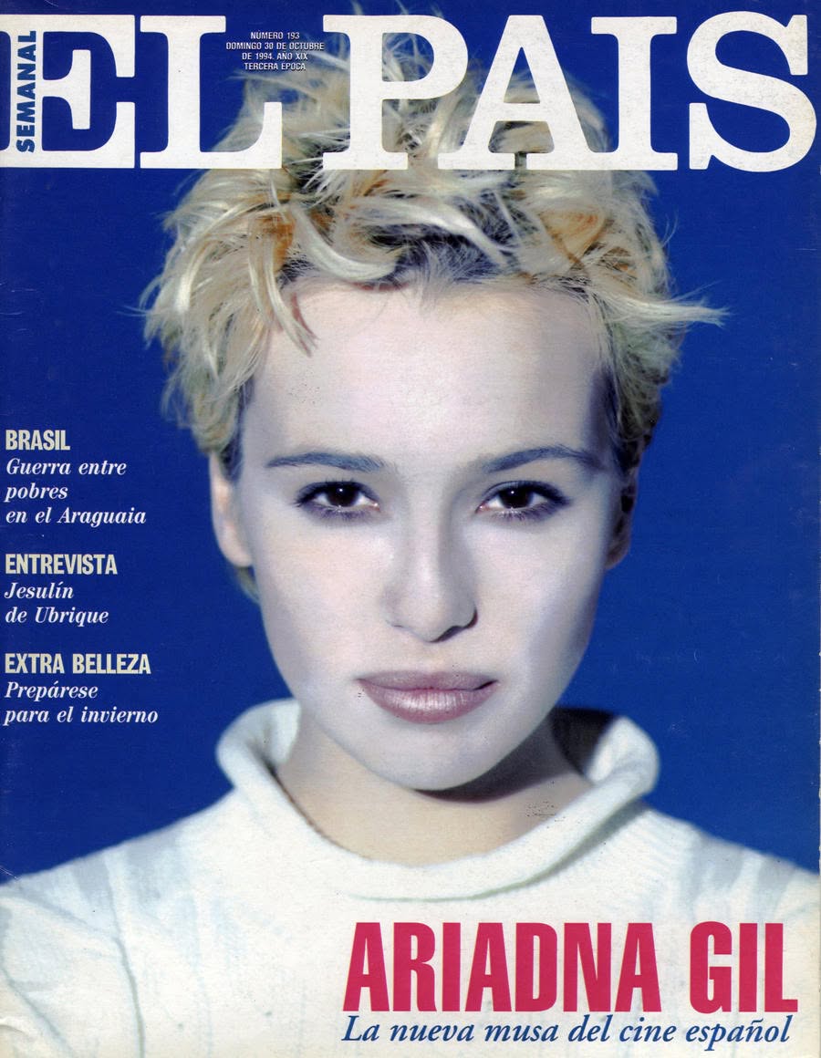 EL PAIS SEMANAL magazine side cover Issue 193  October 1994