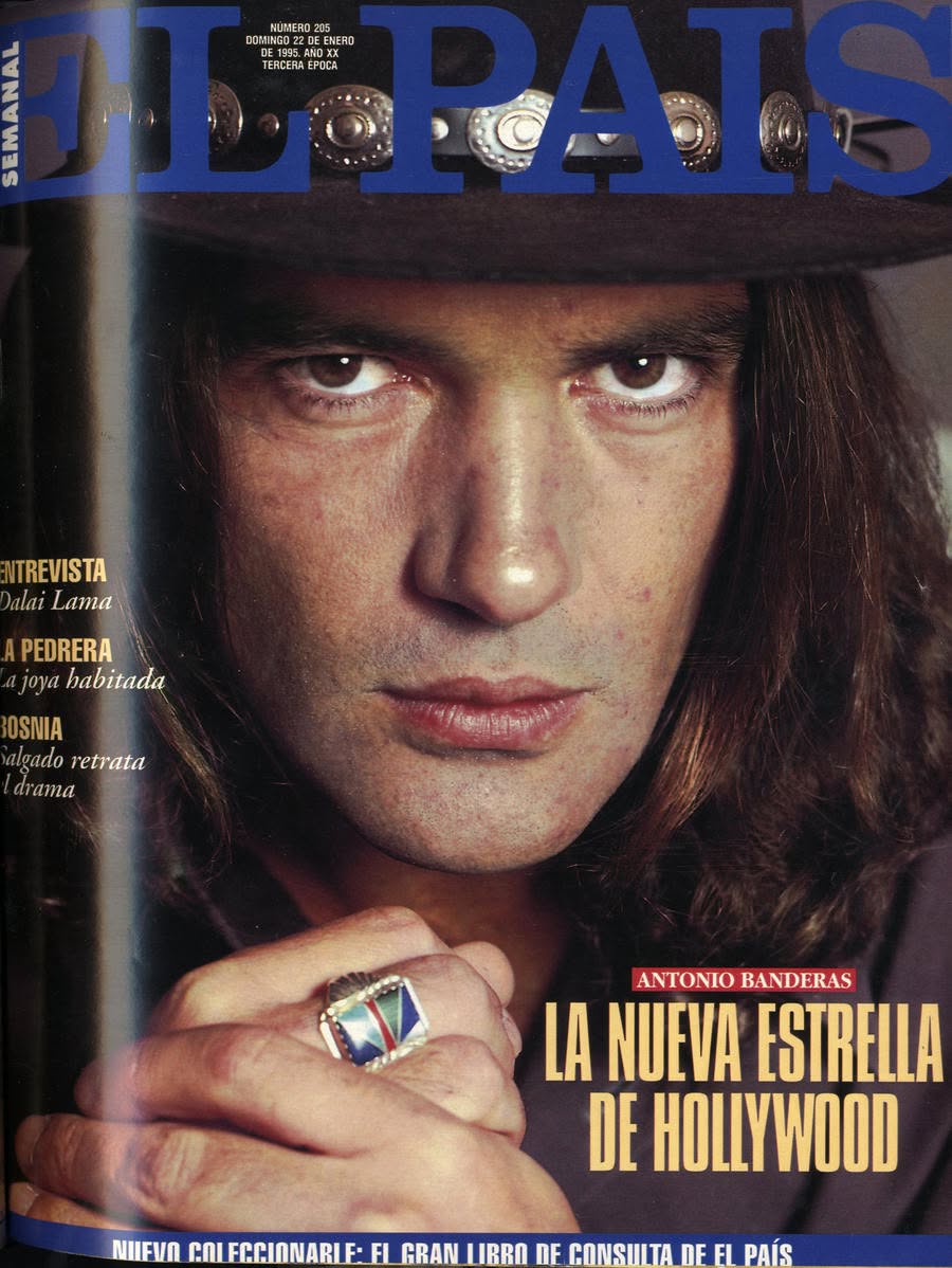 EL PAIS SEMANAL magazine side cover Issue 205  January 1995