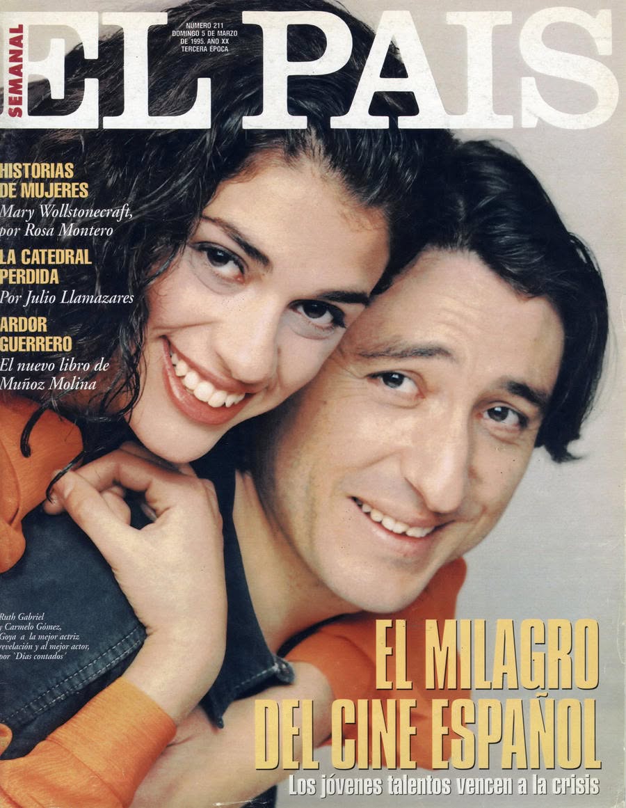 EL PAIS SEMANAL magazine side cover Issue 211  March 1995
