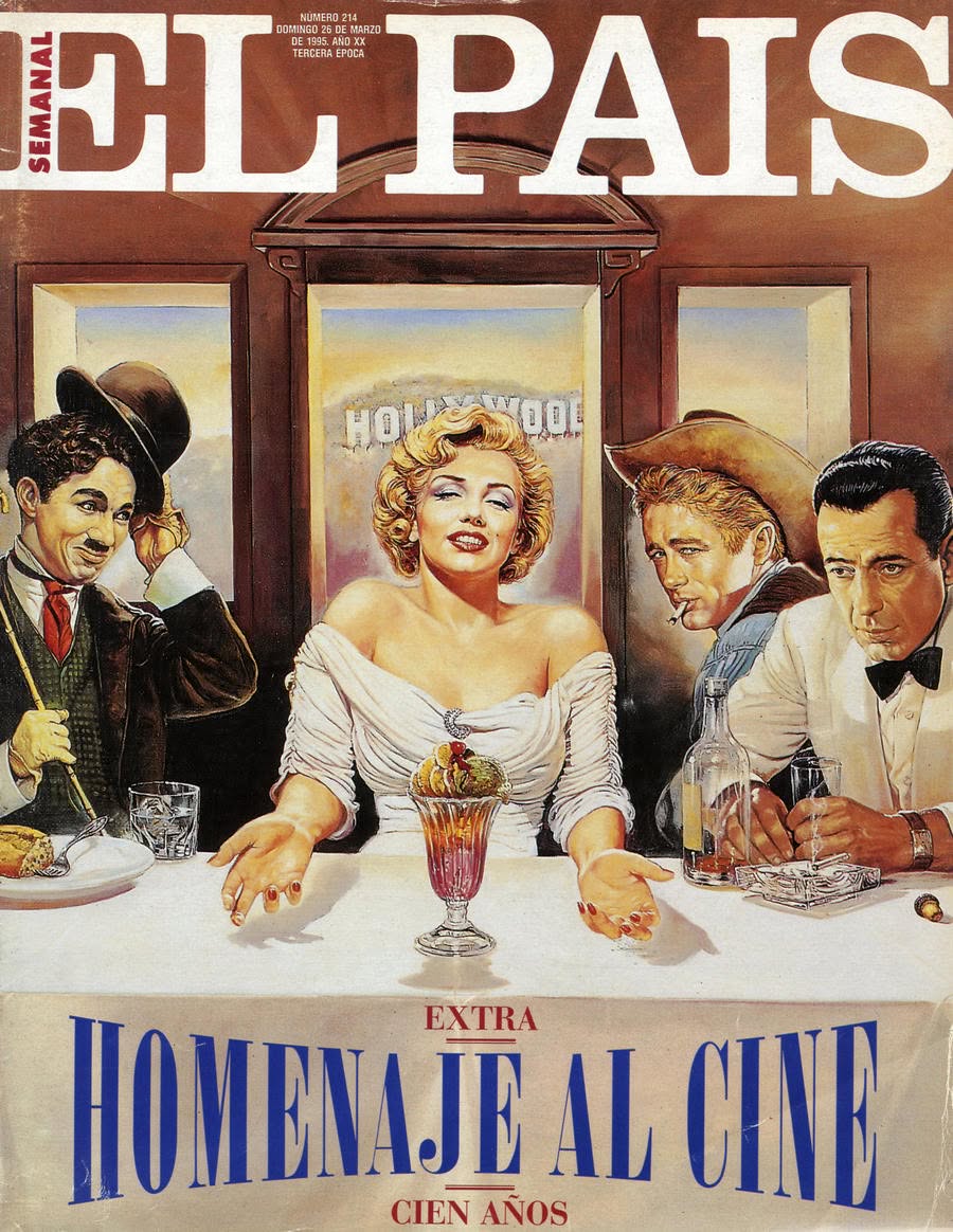 EL PAIS SEMANAL magazine side cover Issue 214 26 March 1995