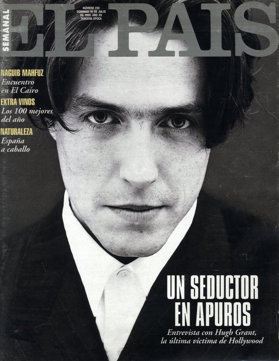 EL PAIS SEMANAL magazine side cover Issue 230  July 1995