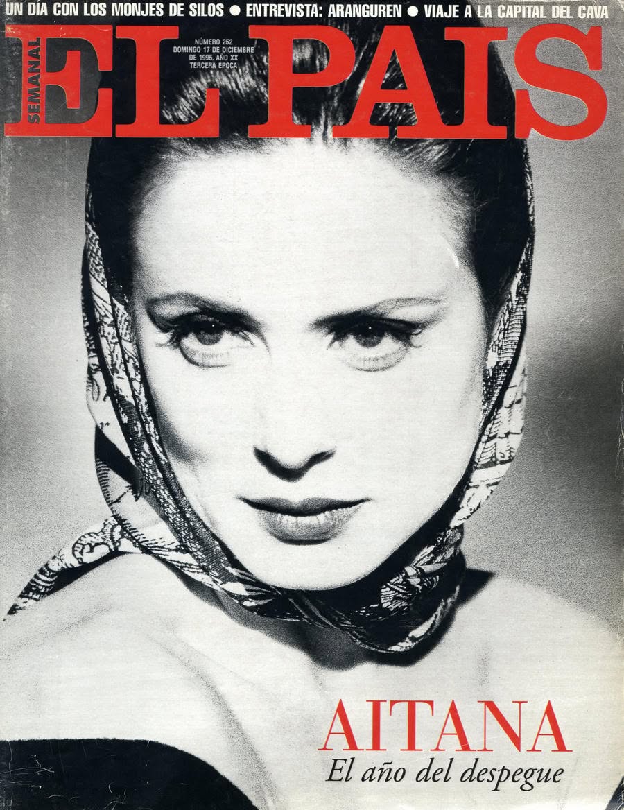 EL PAIS SEMANAL magazine side cover Issue 252  December 1995