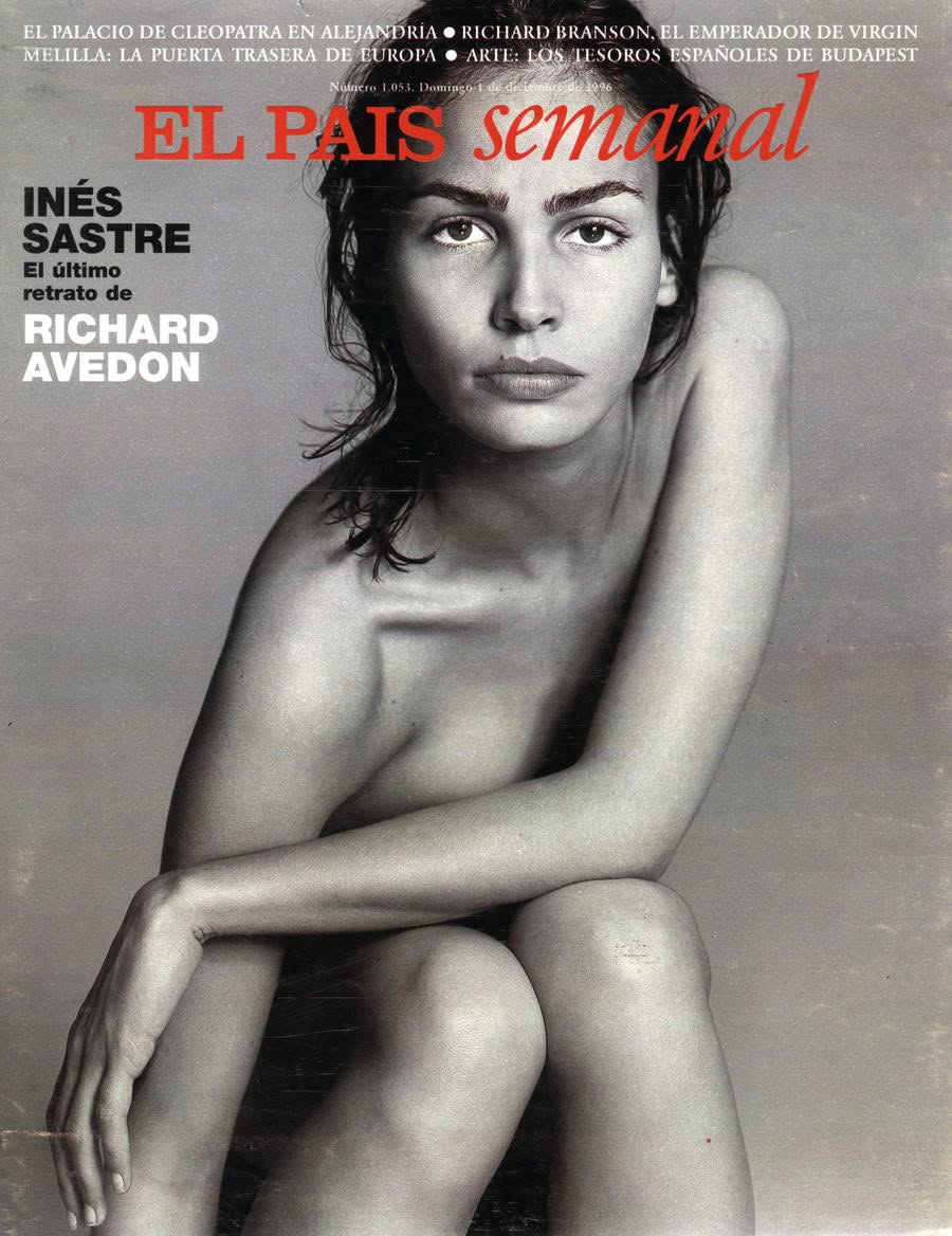 EL PAIS SEMANAL magazine side cover Issue 1053  December 1996