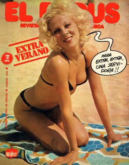 PAPUS magazine side cover  Extra  August 1974