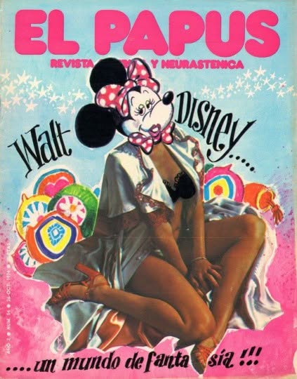 PAPUS magazine side cover Issue 54 26 October 1974