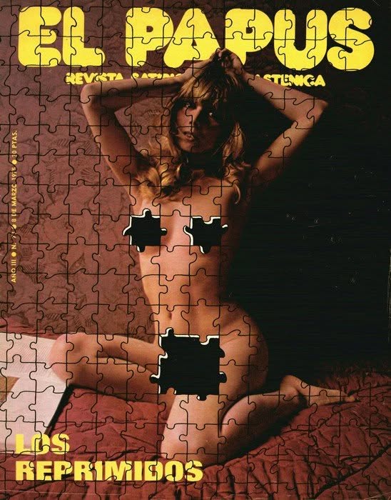 PAPUS magazine side cover Issue 73 8 March 1975