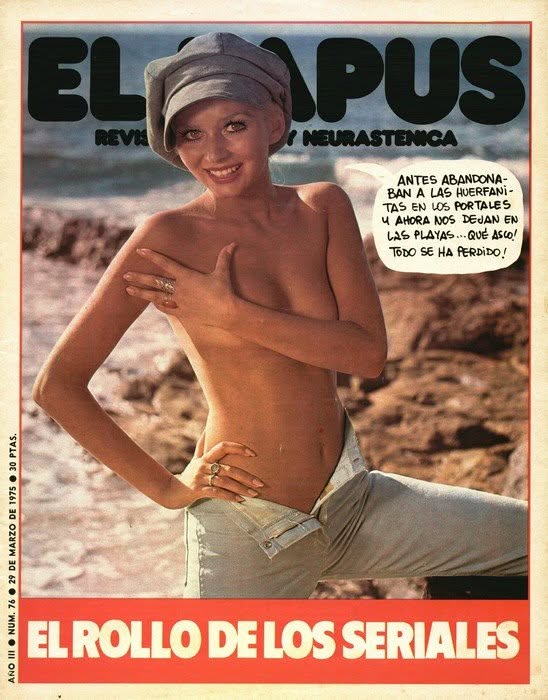 PAPUS magazine side cover Issue 76 29 March 1975