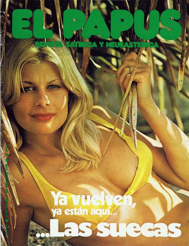 PAPUS magazine side cover Issue 86 7 July 1975