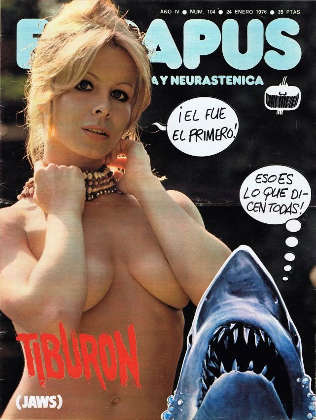 PAPUS magazine side cover Issue 104 24 January 1976