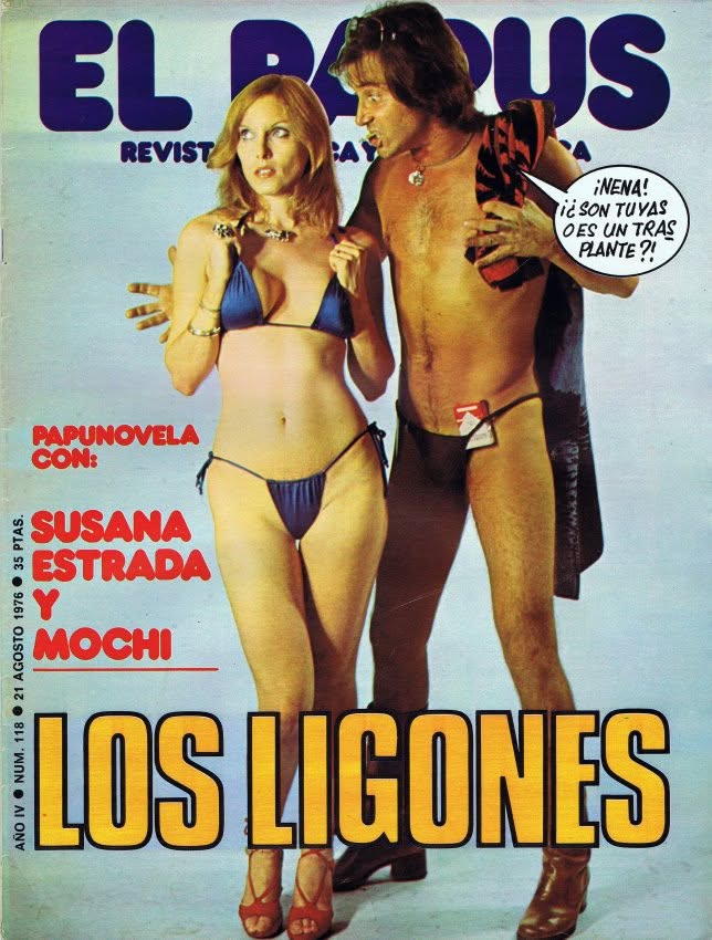 PAPUS magazine side cover Issue 118 21 August 1976