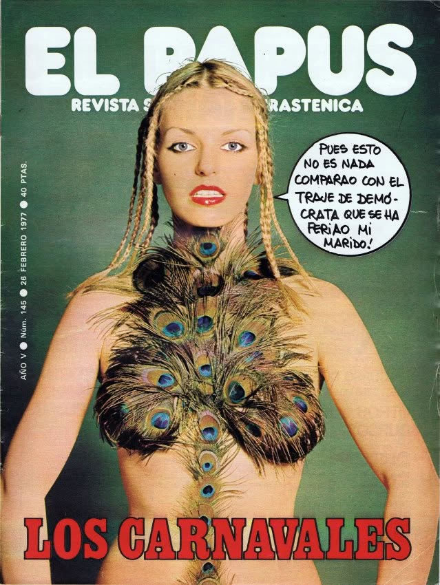 PAPUS magazine side cover Issue 145 26 February 1977
