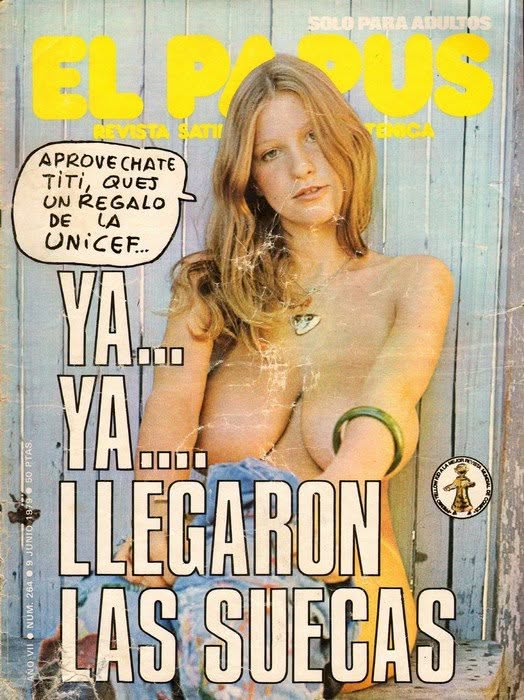 PAPUS magazine side cover Issue 264 9 June 1979
