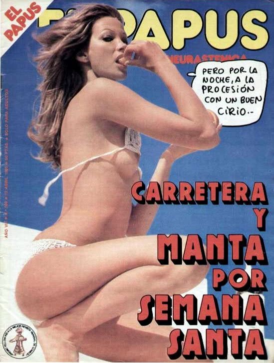 PAPUS magazine side cover Issue 308 15 April 1980