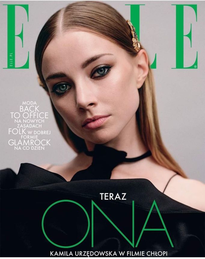 ELLE POLAND magazine side cover  October 2023