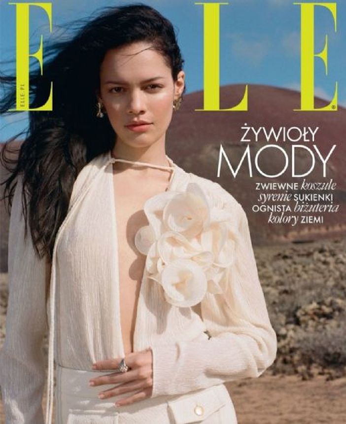 ELLE POLAND magazine side cover  May 2024