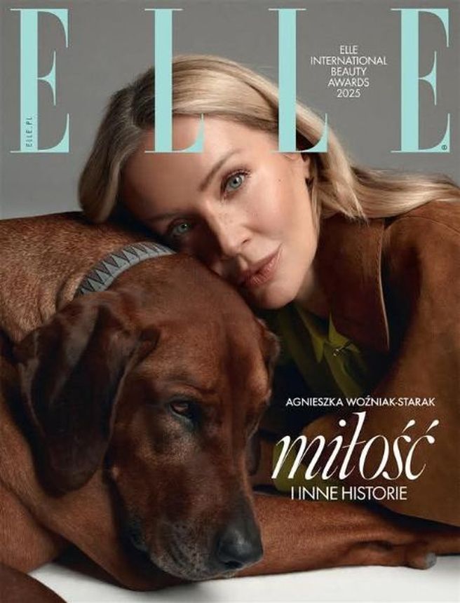 ELLE POLAND magazine side cover  February 2025