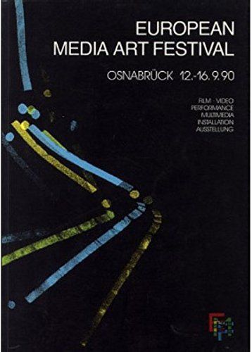 EUROPEAN MEDIA ART FESTIVAL magazine side cover   1990