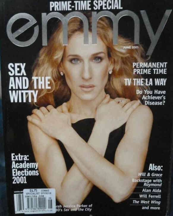 EMMY magazine side cover  June 2001