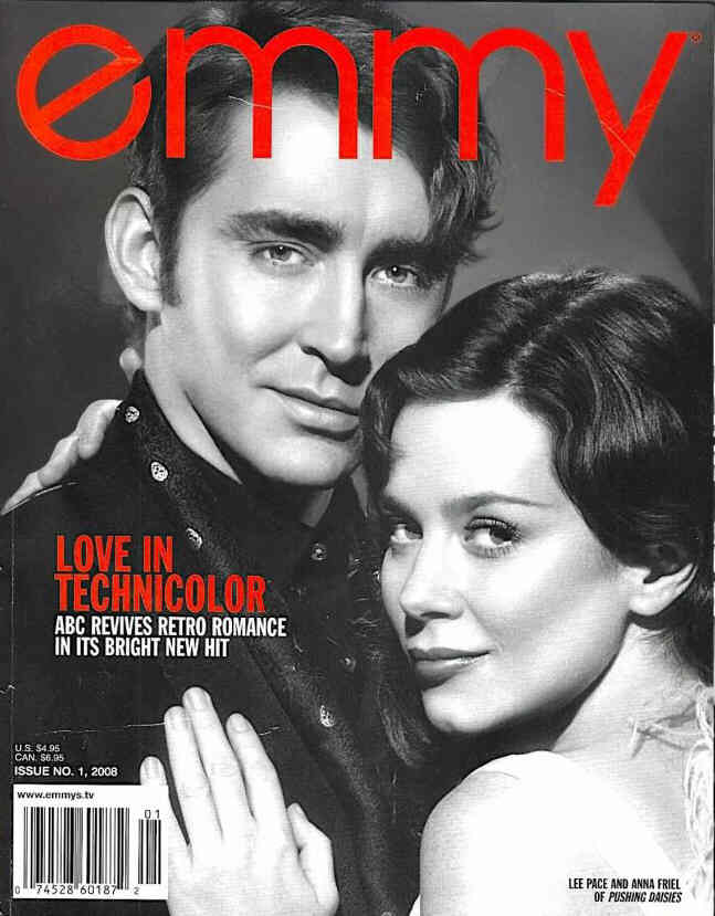 EMMY magazine side cover  January 2008