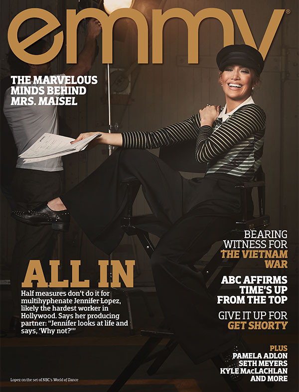 EMMY magazine side cover Issue 6  June 2018