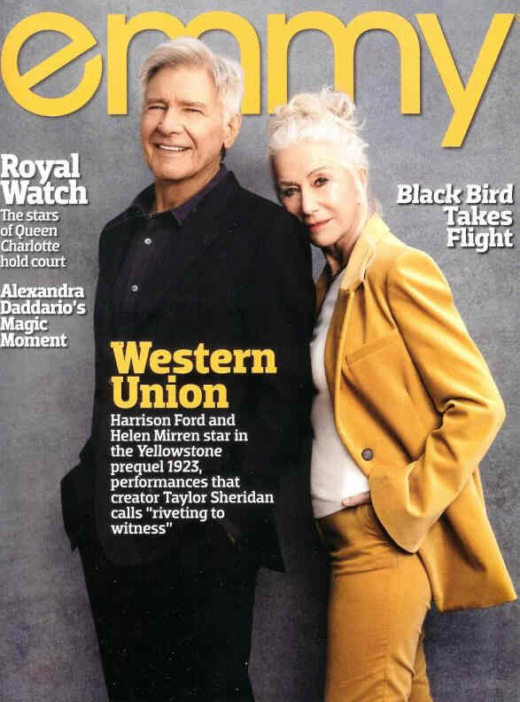 EMMY magazine side cover  April 2023