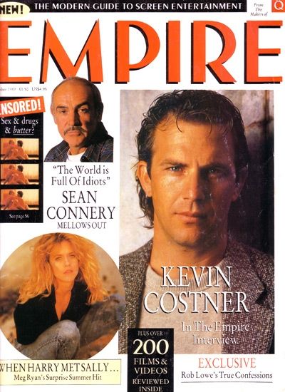 EMPIRE magazine side cover Issue 4 October 1989
