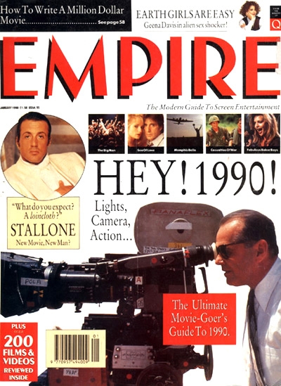 EMPIRE magazine side cover Issue 7 January 1990