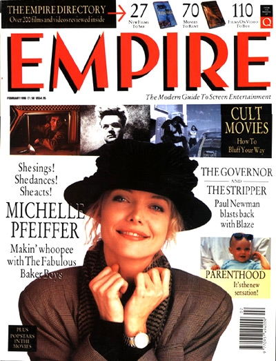 EMPIRE magazine side cover Issue 8 February 1990