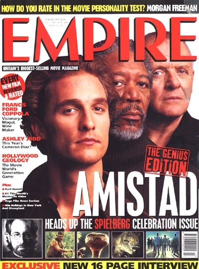 EMPIRE magazine side cover Issue 105 March 1998