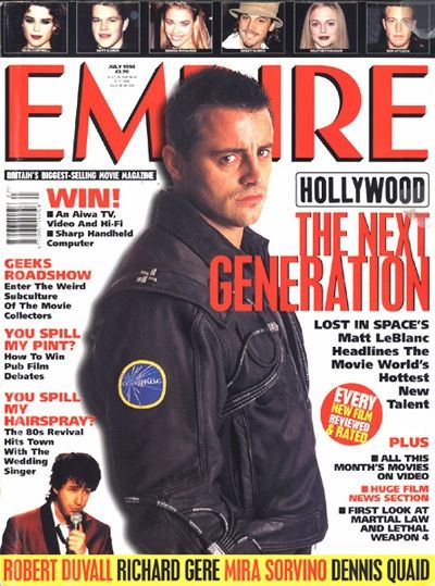 EMPIRE magazine side cover Issue 109 July 1998