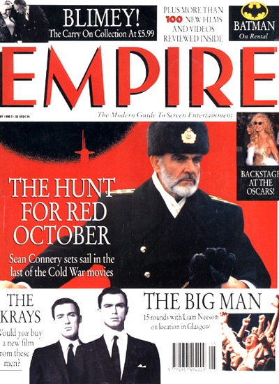 EMPIRE magazine side cover Issue 11 May 1990
