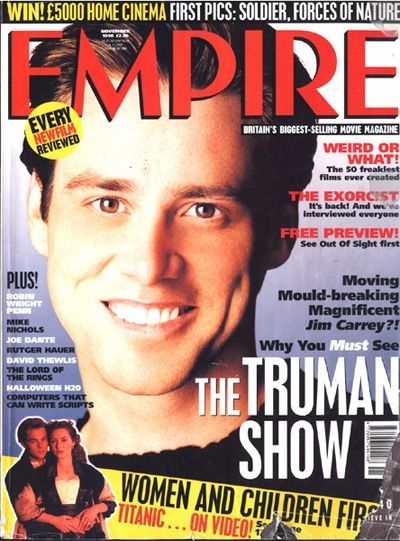EMPIRE magazine side cover Issue 113 November 1998