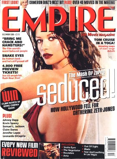 EMPIRE magazine side cover Issue 114 December 1998