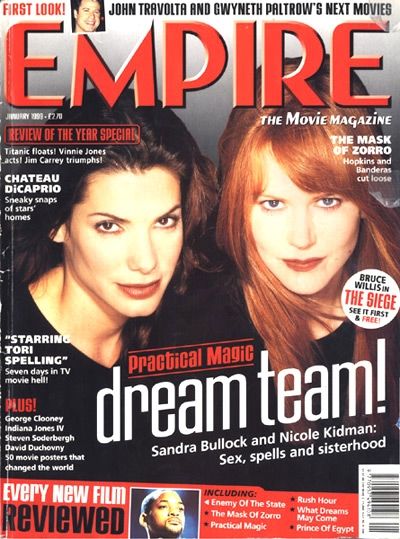 EMPIRE magazine side cover Issue 115 January 1999