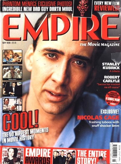 EMPIRE magazine side cover Issue 119 May 1999