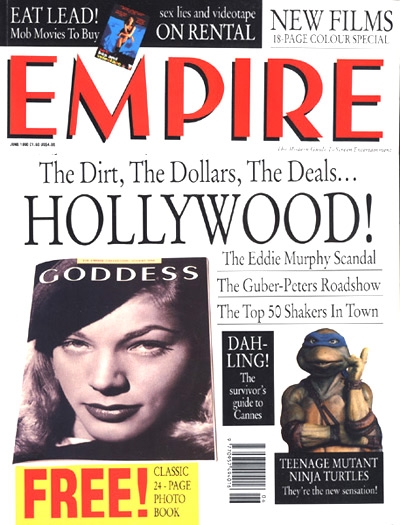 EMPIRE magazine side cover Issue 12 June 1990