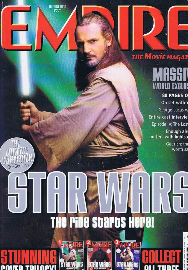 EMPIRE magazine side cover Issue 122 August 1999