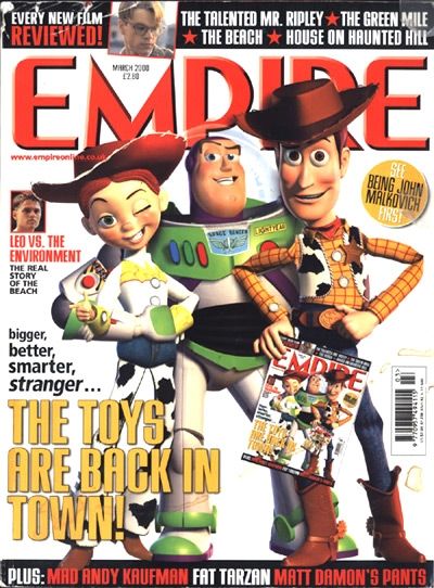 EMPIRE magazine side cover Issue 129 March 2000