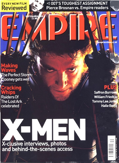 EMPIRE magazine side cover Issue 135 September 2000