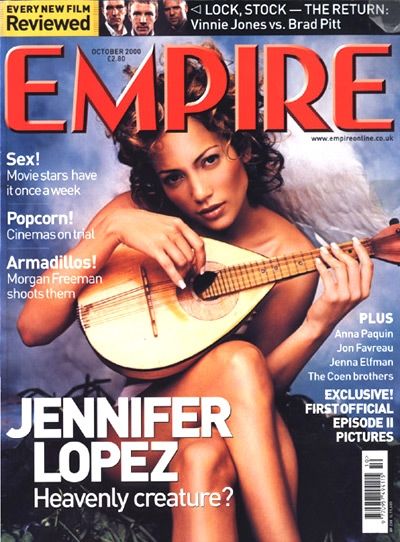 EMPIRE magazine side cover Issue 136 October 2000