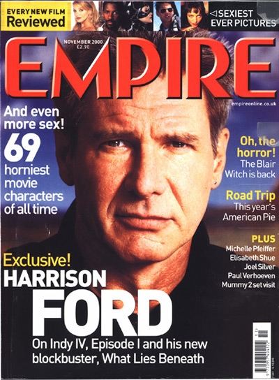 EMPIRE magazine side cover Issue 137 November 2000